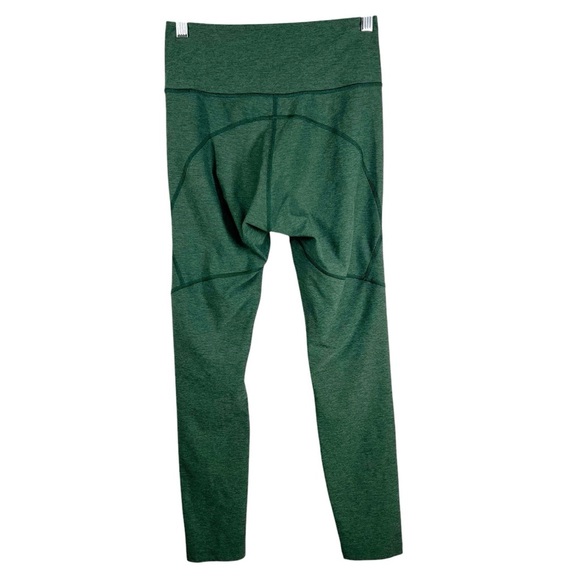 OUTDOOR VOICES 3/4 Warm-up Crop Leggings Heather Green Size Small - Picture 4 of 6